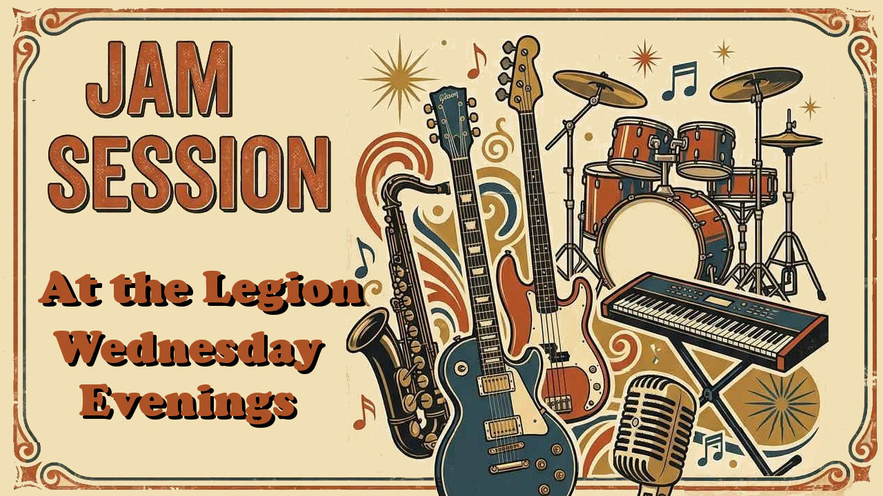 Jam Session Wednesday evenings FREE